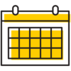 An icon pf calendar