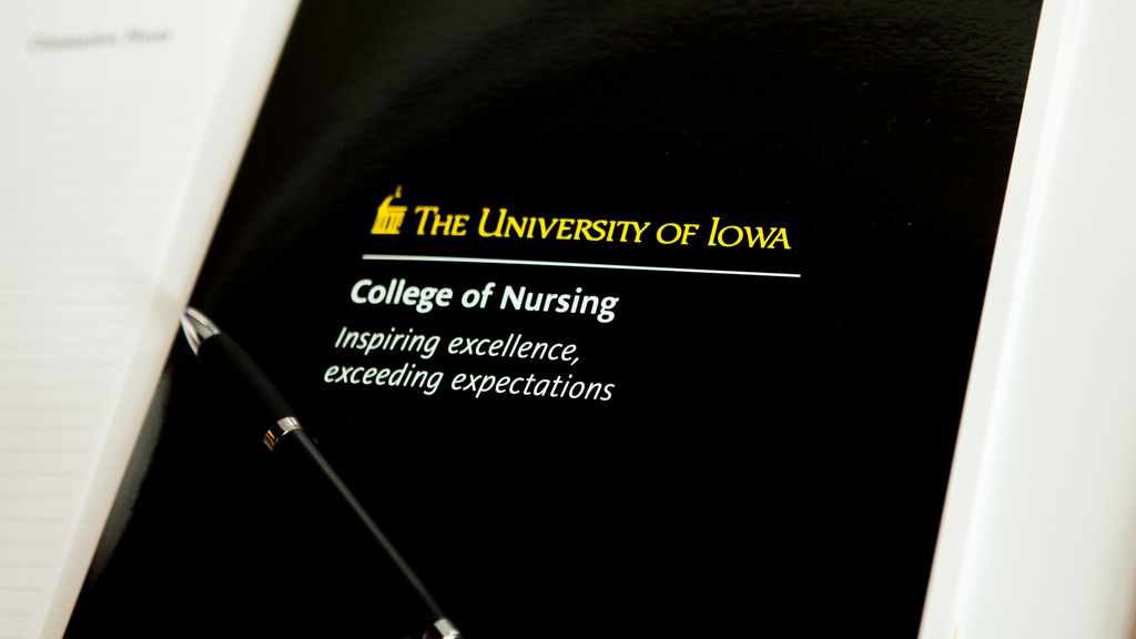 UI College of Nursing folder